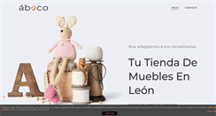 Desktop Screenshot of abacointeriorismo.es